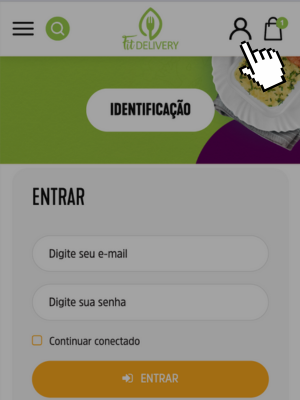 Faça o seu login